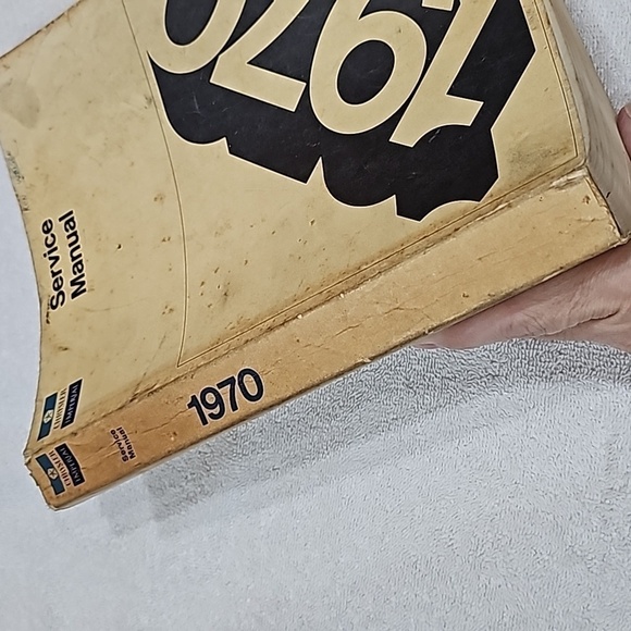 1970 Chrysler Imperial Service Manual Crown LeBaron Newport New Yorker - Picture 8 of 10